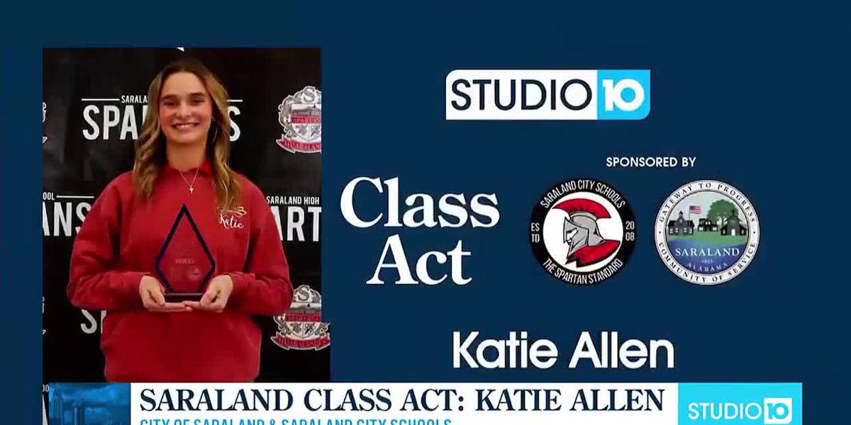 Saraland Class Act: Katie Allen [Video]