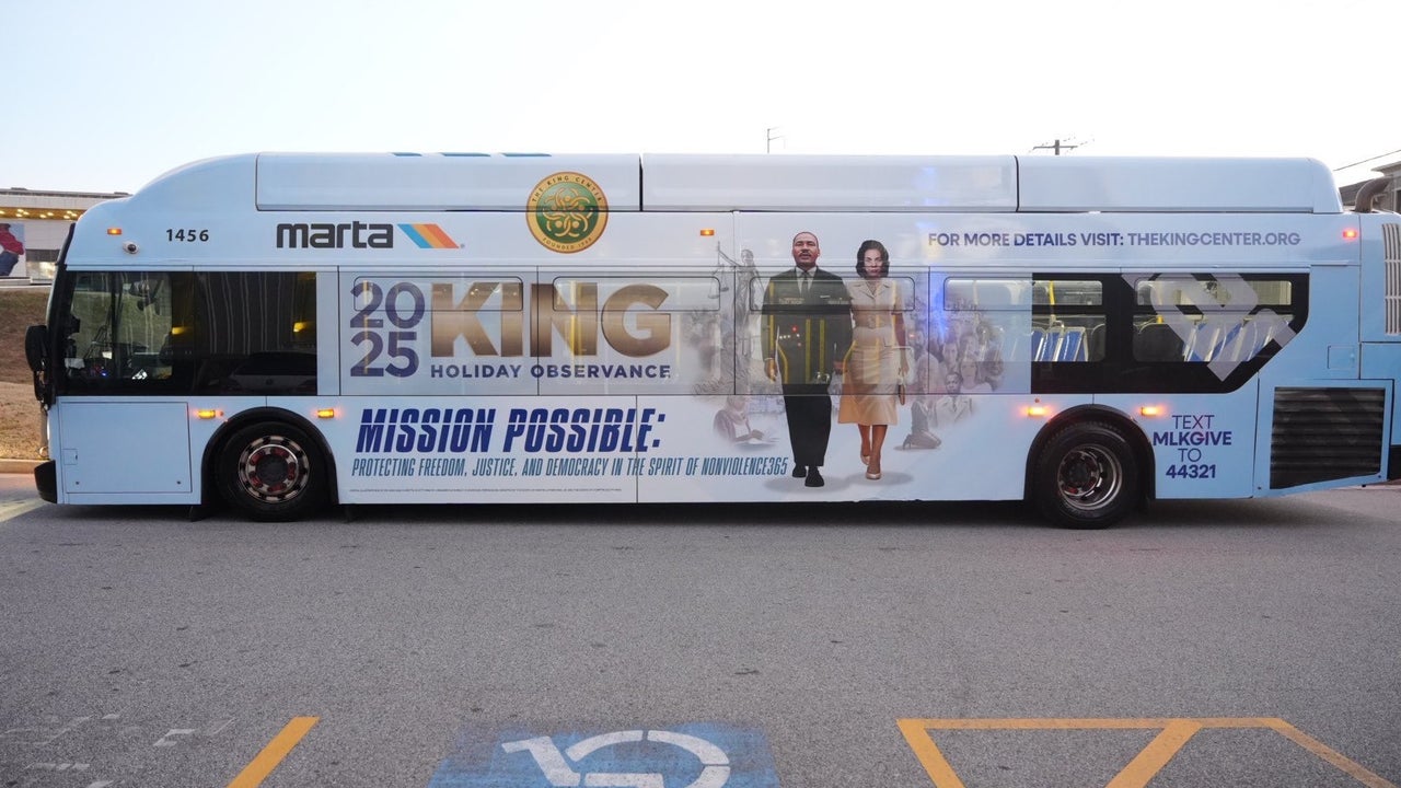 MARTA bus honors Dr. Martin Luther King, Jr. and Coretta Scott King [Video]