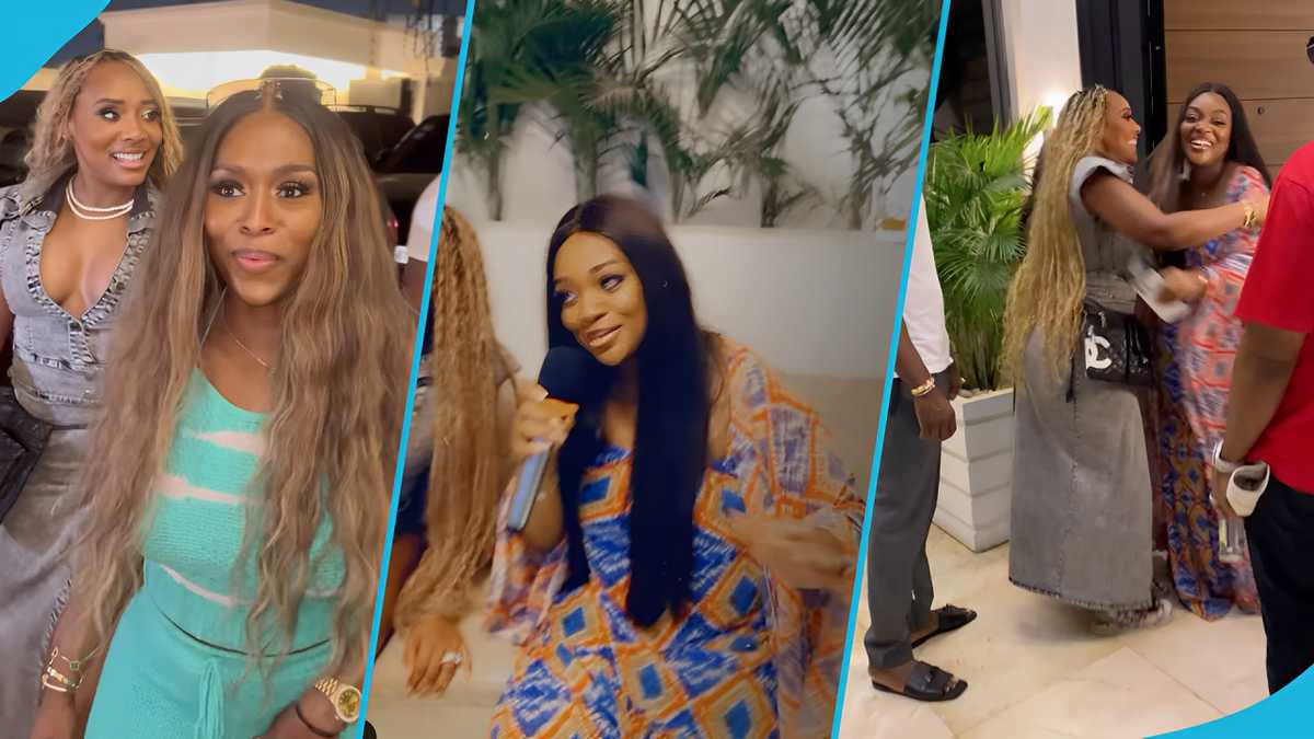 Jackie Appiah Parties With Yandy Smith-Harris And Other Hollywood Stars In Mega East Legon Mansion [Video]