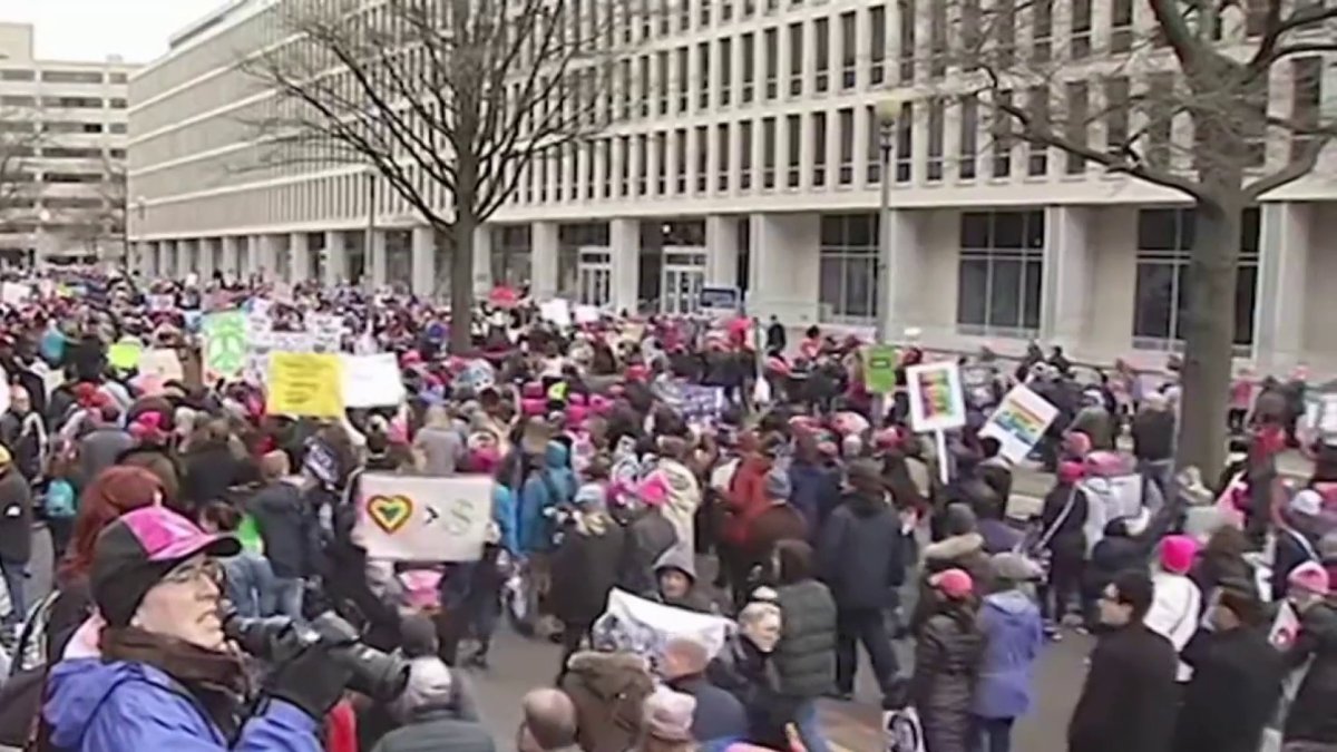 Thousands to make their voices heard at Peoples March days before inauguration  NBC4 Washington [Video]