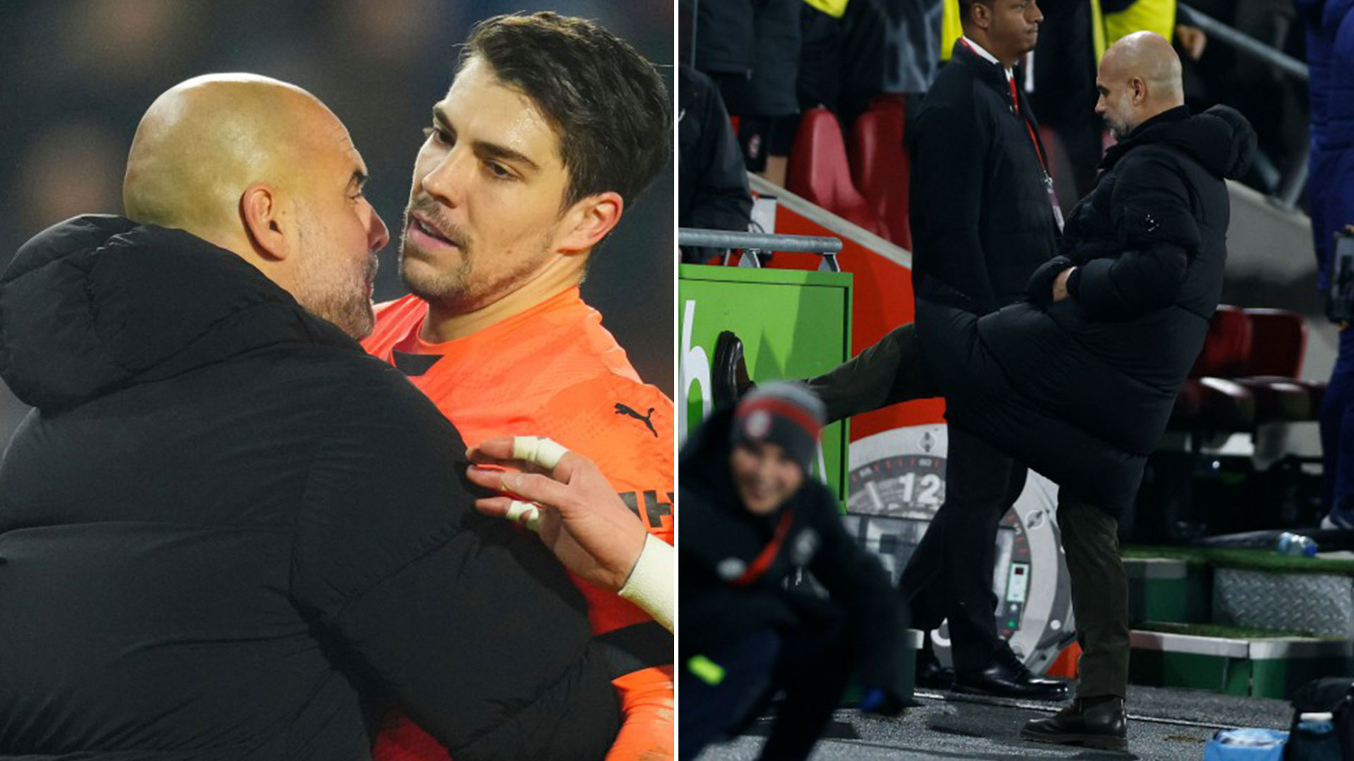 Pep Guardiola loses it with his OWN PLAYER and boots stand as difficult week gets worse following news of marriage split [Video]