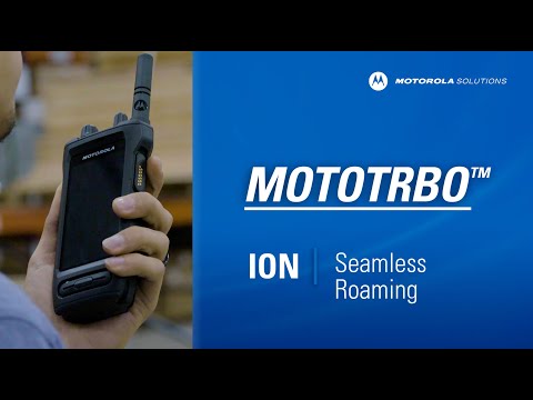 Motorola Solutions MOTOTRBO Ion Smart Radio Airwave Communications Motorola Two Way Radio Dealer Serving CA and AZ. [Video]