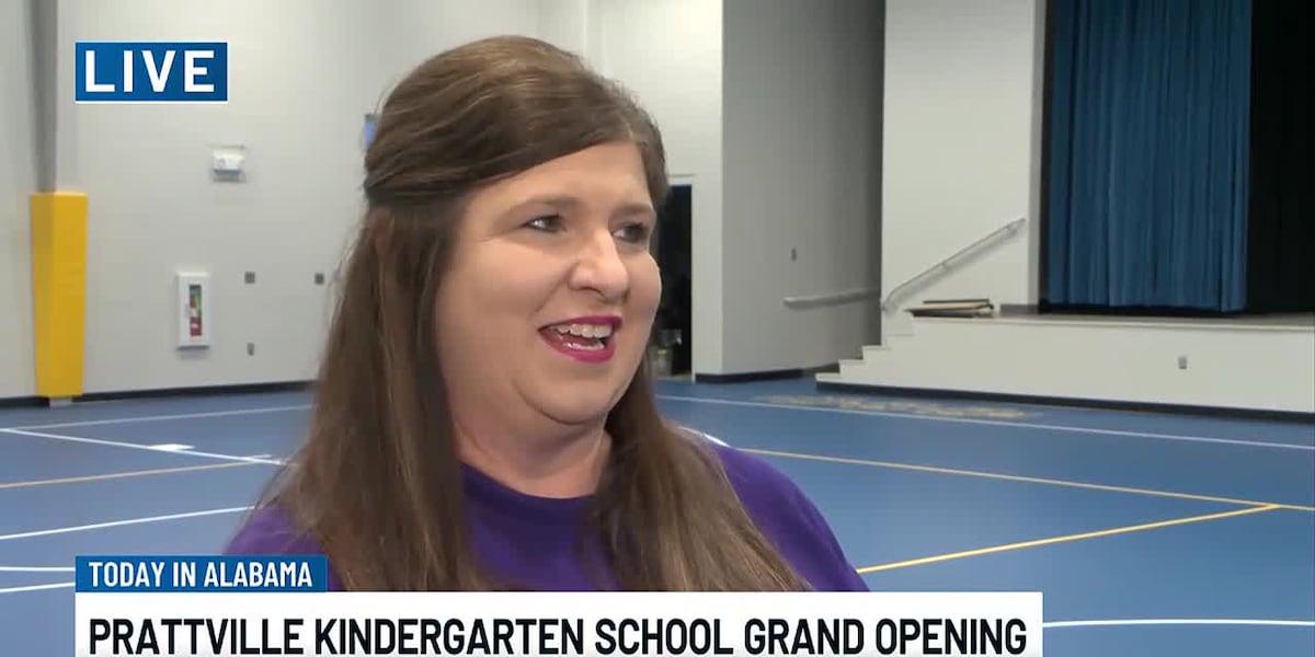 New Prattville Kindergarten School welcomes students [Video]