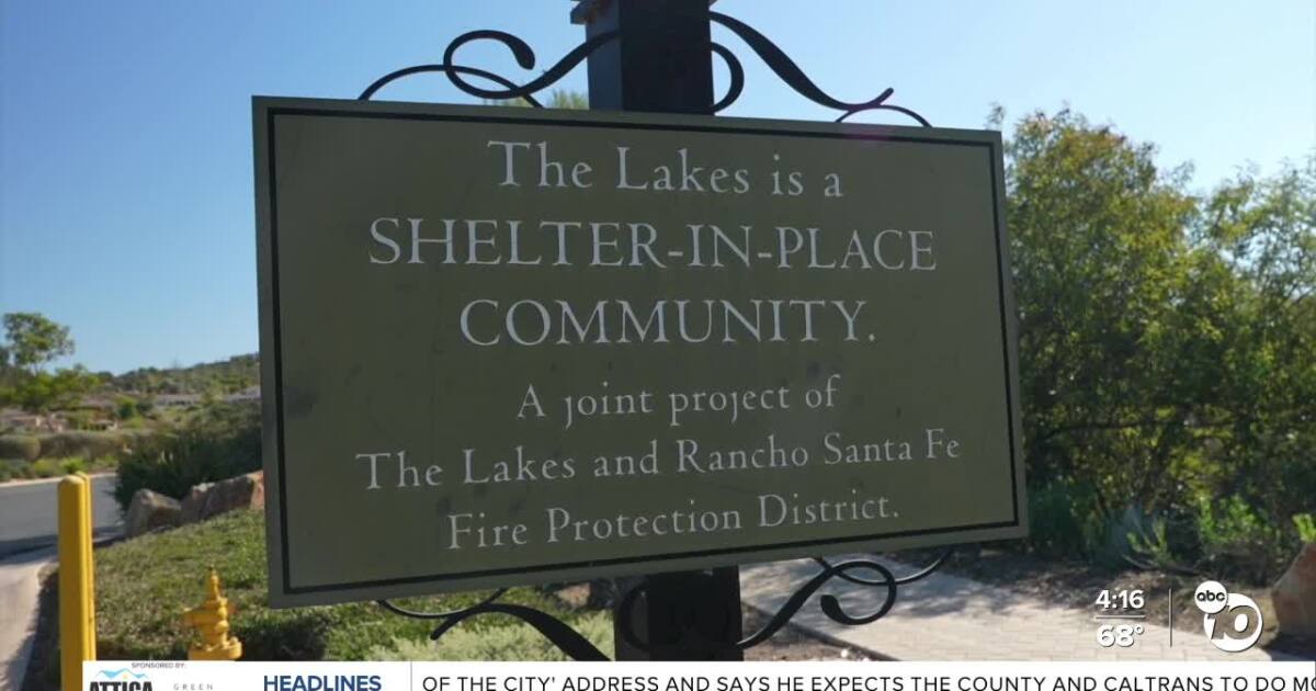 Rancho Santa Fe features fire shelter-in-place communities [Video]