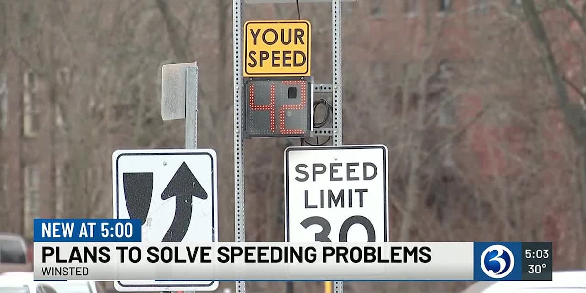 New committee in Winsted looking to install speed cameras [Video]