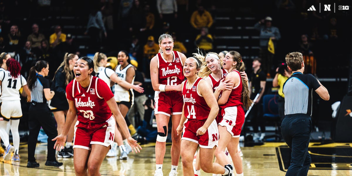 Nebraska womens basketball rallies, hangs on for OT win over Iowa [Video]