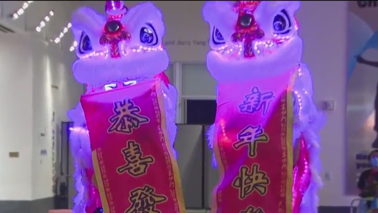 Asian Art Museum ushers in Lunar New Year with LED lion dioners [Video]