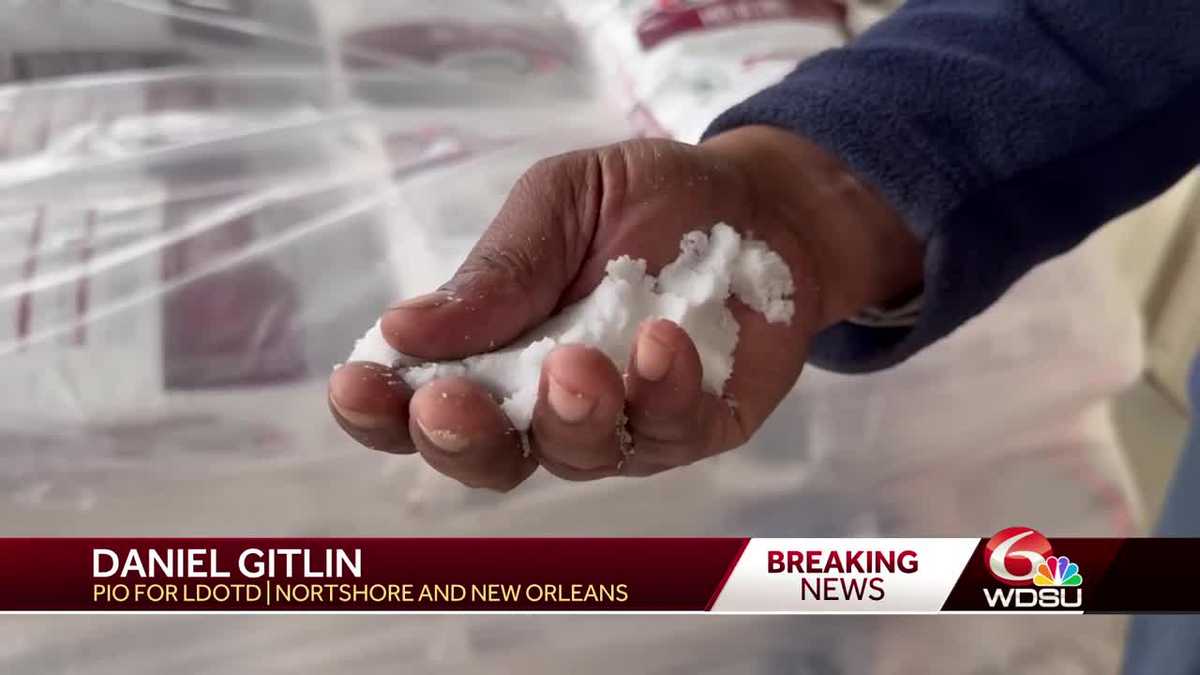 Icy roads incoming: Louisiana crews brace for dangerous winter conditions [Video]