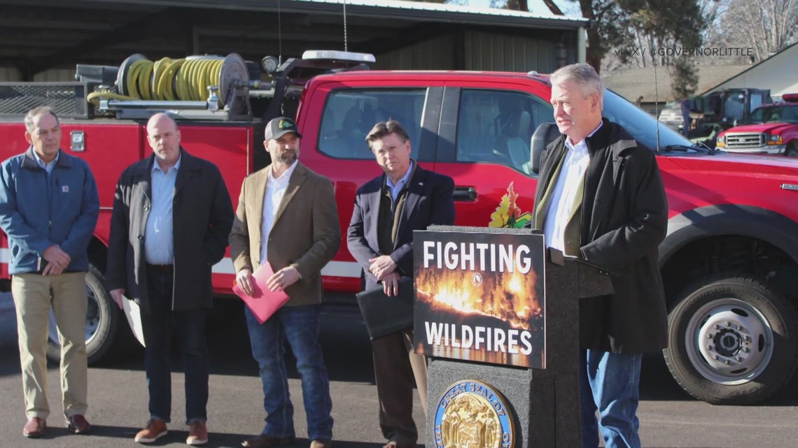 Idaho Governor Brad Little announces statewide wildfire protection plans [Video]