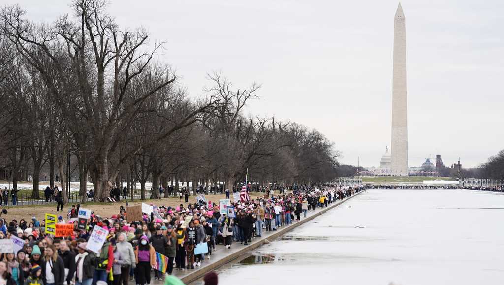 People’s March in DC Protests Trump’s Inauguration [Video]