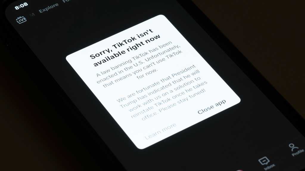 TikTok goes dark as US ban takes effect [Video]