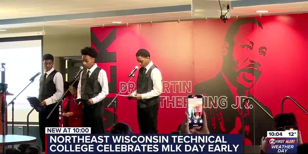 Northeast Wisconsin Technical College celebrates MLK Day early [Video]