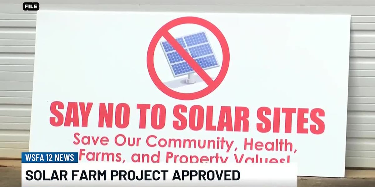 Montgomery County solar farm project approved, locals unhappy [Video]