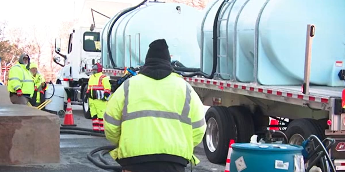 Georgia Department of Transportation begins brining roads ahead of possible snow and ice [Video]