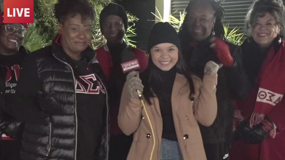 Delta Sigma Theta sorority prepare for MLK Day march [Video]