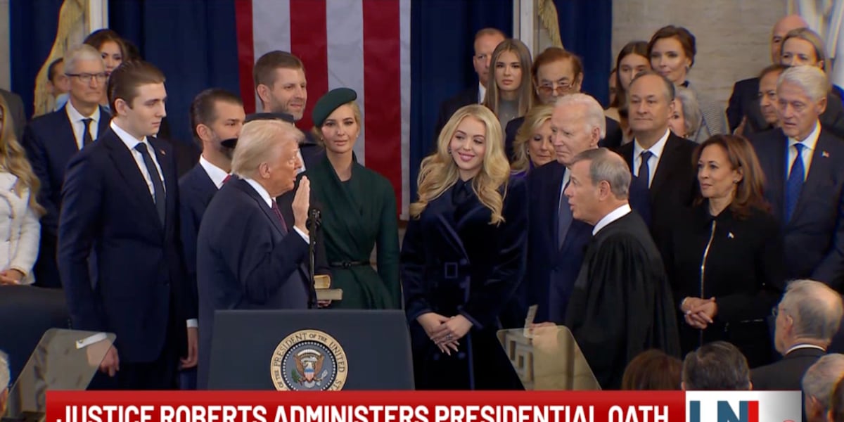 Trump, Vance take oaths on Inauguration Day [Video]