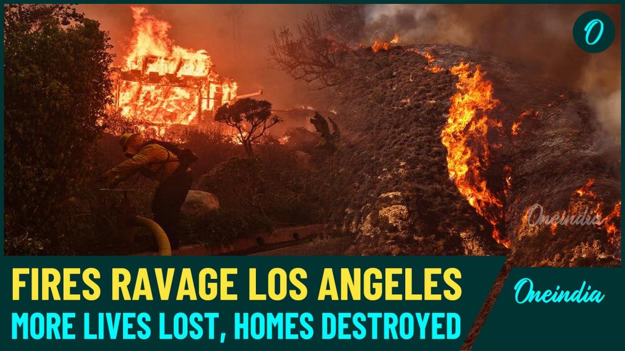 LA Wildfires Grow Larger, Causing Widespread [Video]