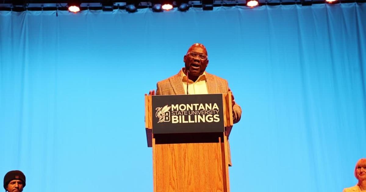 Keynote speaker William Henry speaks at MSU Billings MLK Day Bell Ringing Ceremony [Video]