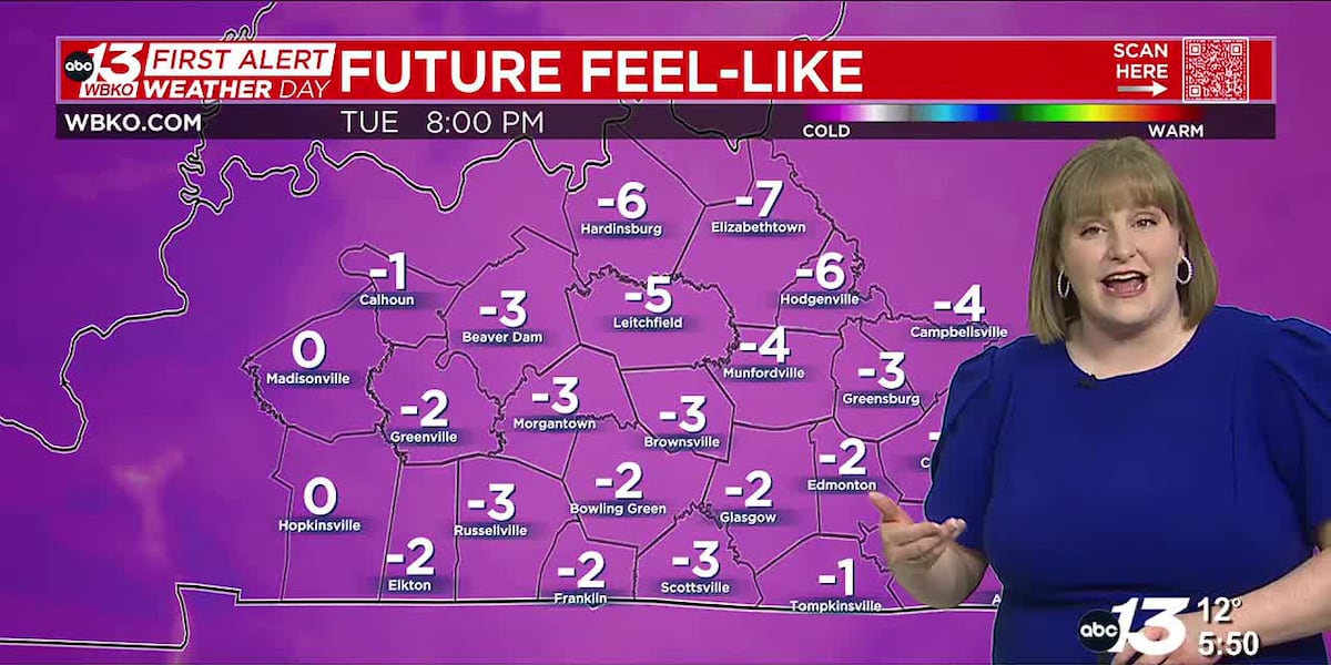 Bitterly cold temperatures through tomorrow morning [Video]