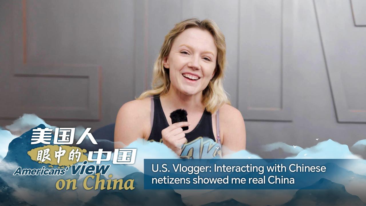 U.S. influencer: Talking with Chinese netizens showed me real China [Video]