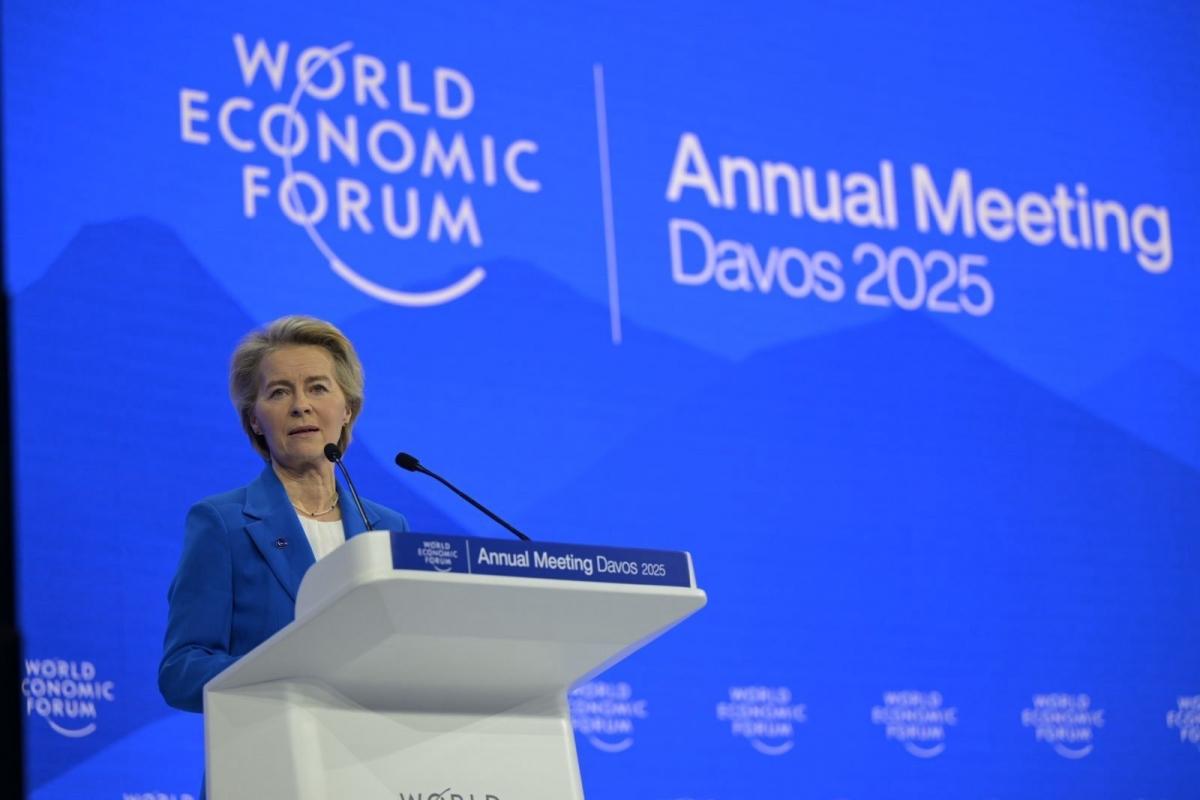 WEF 2025: European Commission chief Ursula says top team to visit India to boost ties [Video]