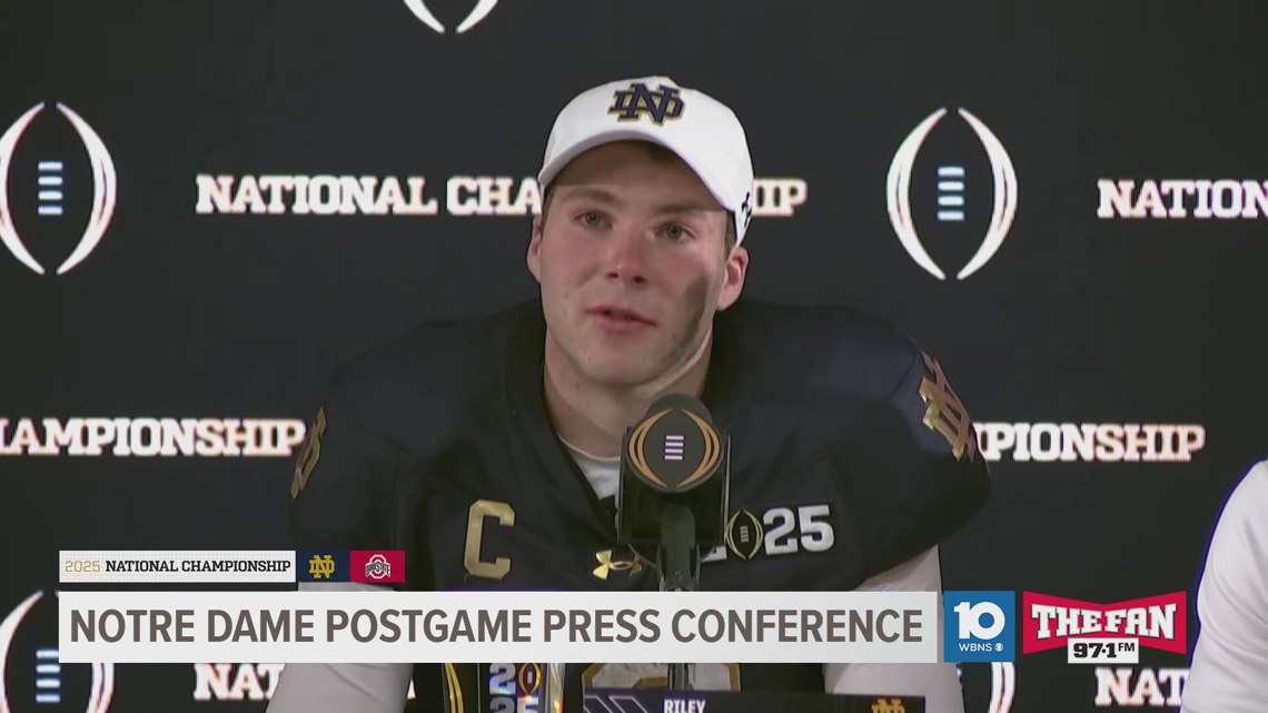 Notre Dame postgame press conference | Marcus Freeman, Riley Leonard, Jack Kiser [Video]