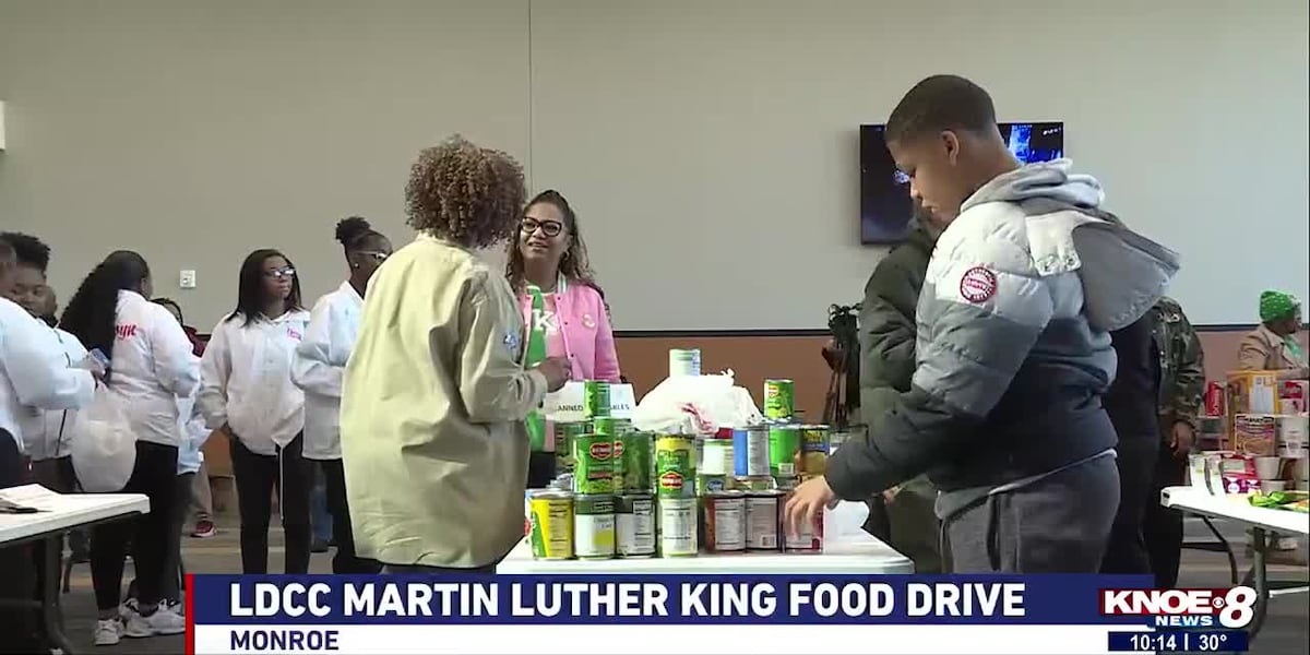 Louisiana Delta Community College hosts annual Martin Luther King Jr. food drive [Video]