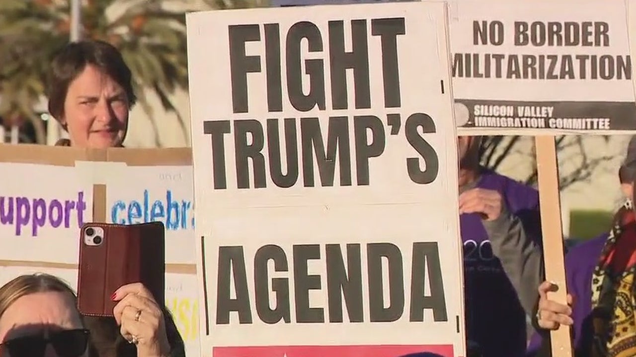 Hundreds protest Trump and new policies in San Jose [Video]