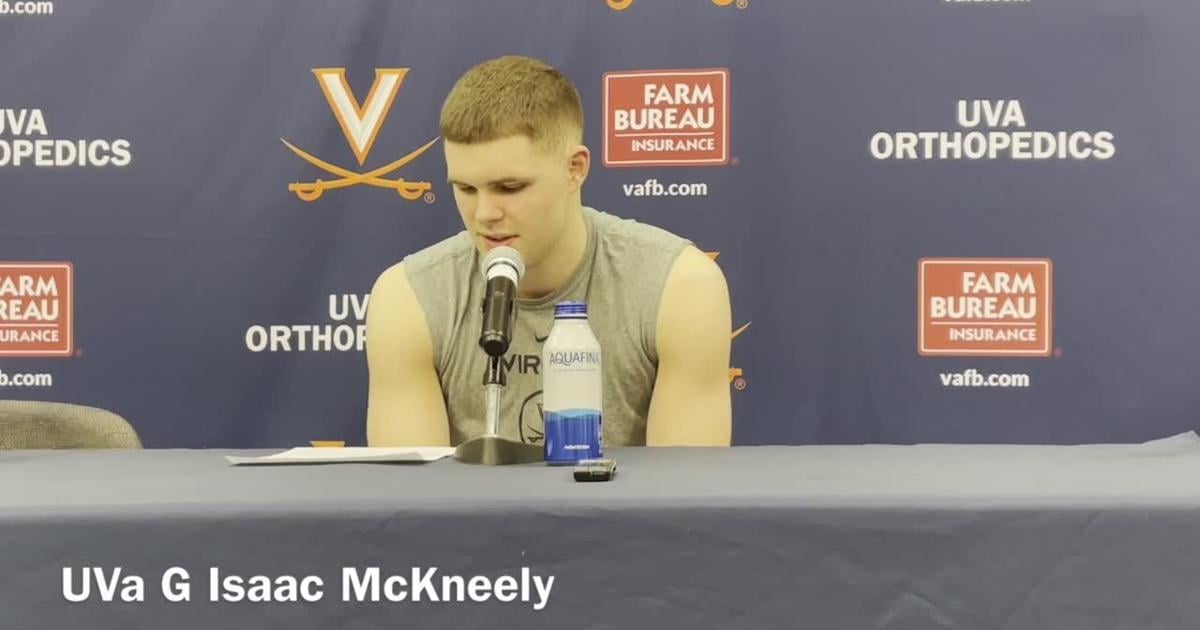 UVa G McKneely on the Hoos