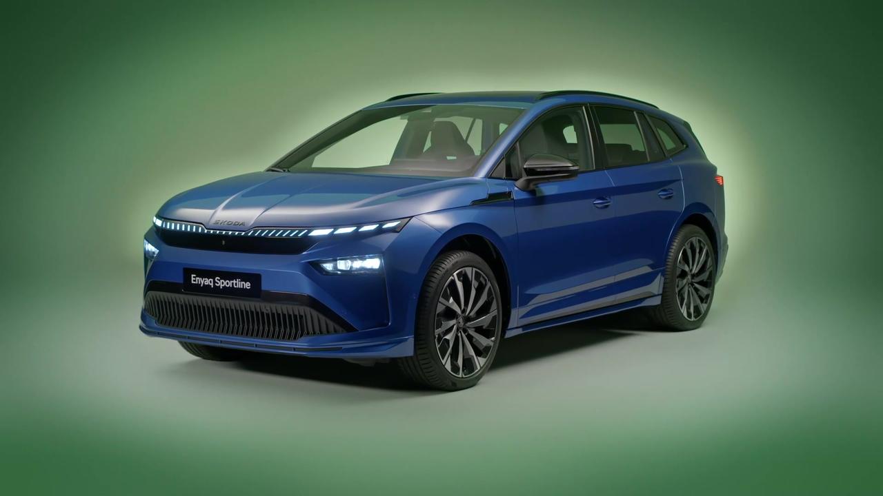 The new Skoda Enyaq Sportline Design Preview [Video]