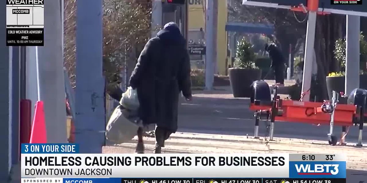 Downtown businesses want solution to homeless trespassing and littering at their offices [Video]