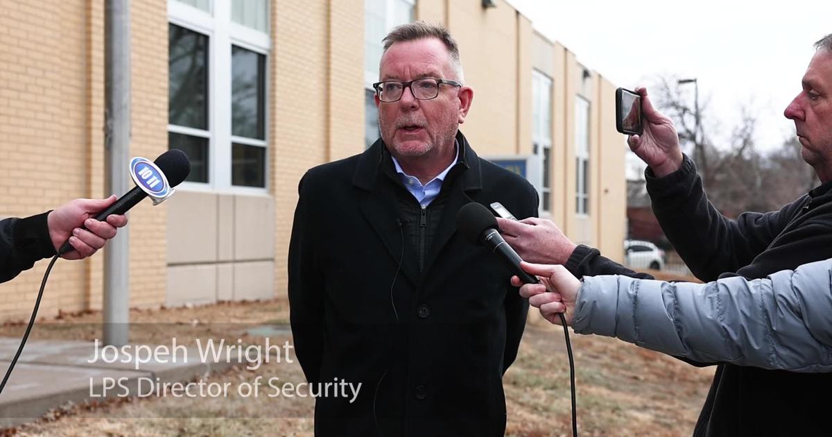 Joseph Wright, LPS Director of Security, speaks following an incident at McPhee Elementary School [Video]