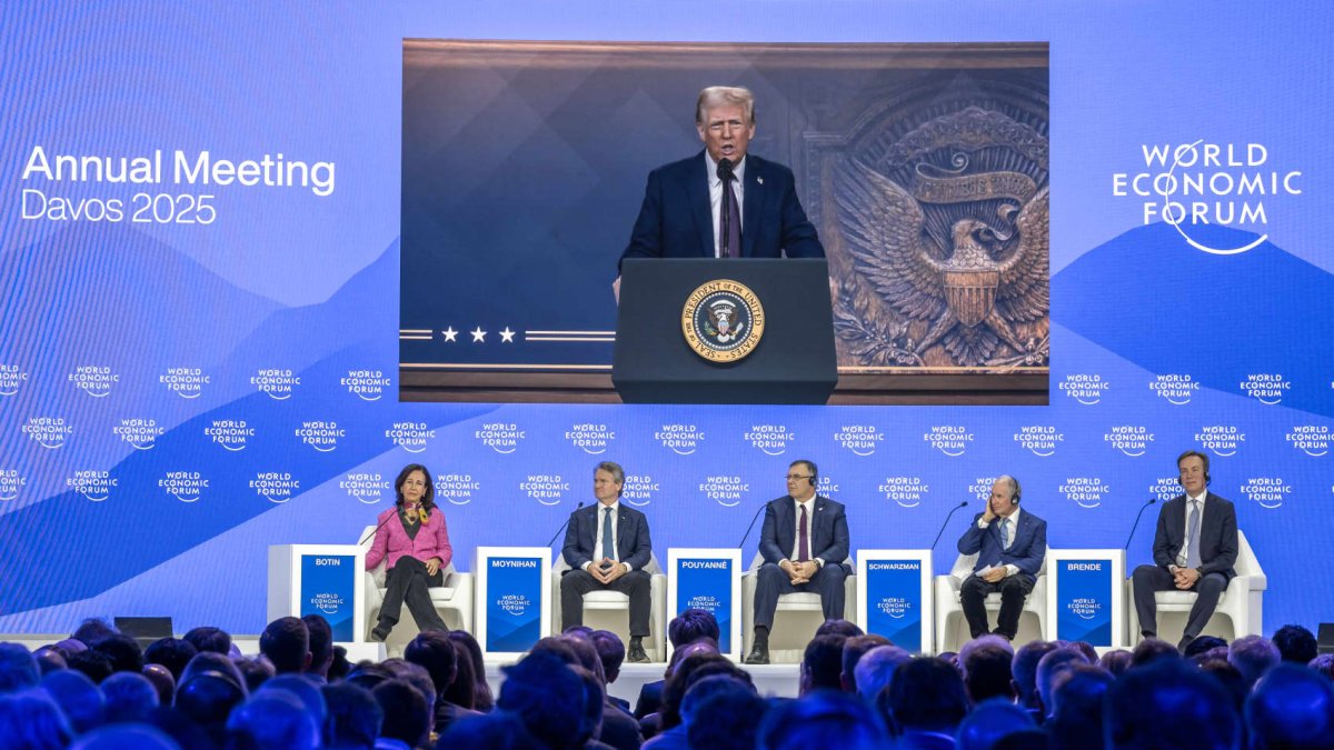 Trump Davos remarks target big banks, oil prices, European regulators  NBC Connecticut [Video]