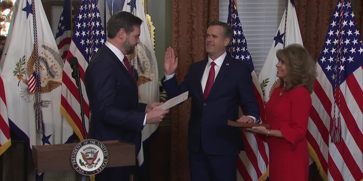 VIDEO: Director of the CIA John Ratcliffe is sworn-in [Video]