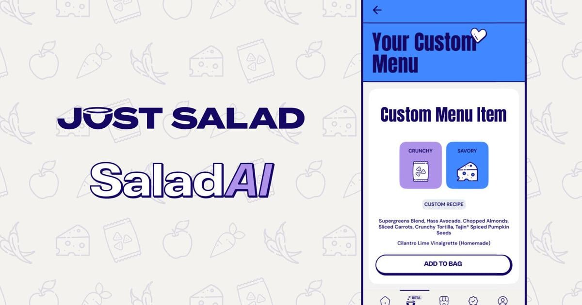 Just Salad Launches “Salad AI” Recipe Generator to Revolutionize Personalized Dining Experience | PR Newswire [Video]