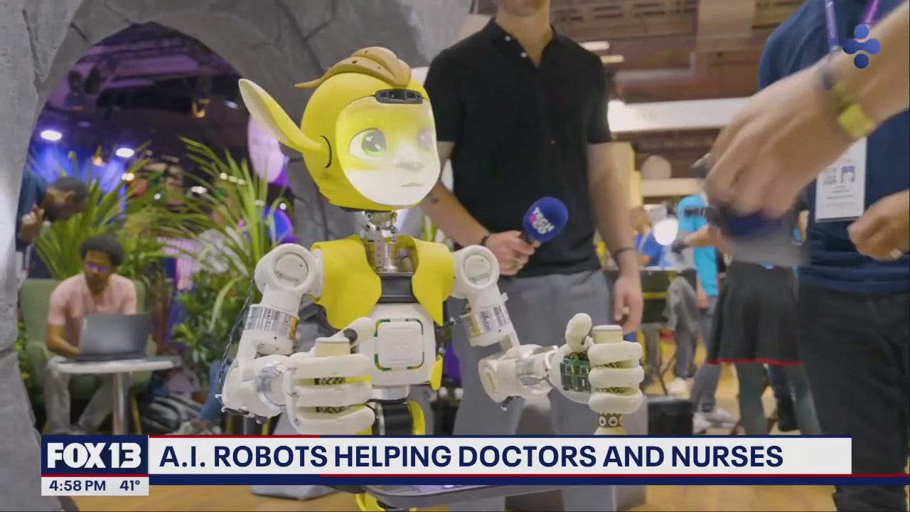 AI robots helping doctors and nurses [Video]