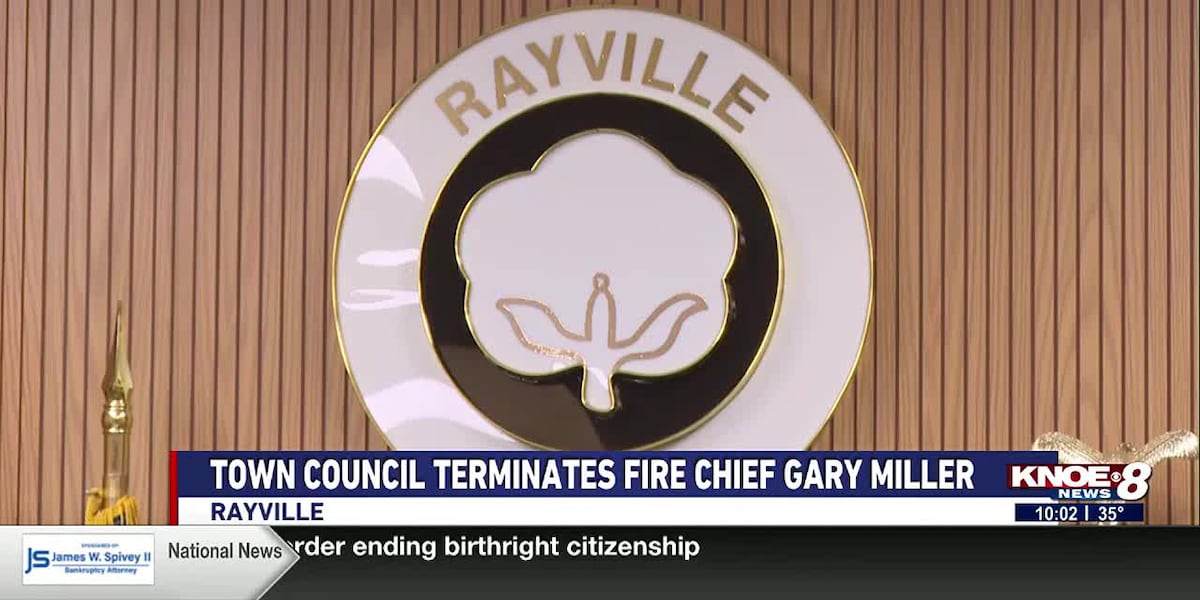 Rayville Town Council terminates Fire Chief Gary Miller [Video]