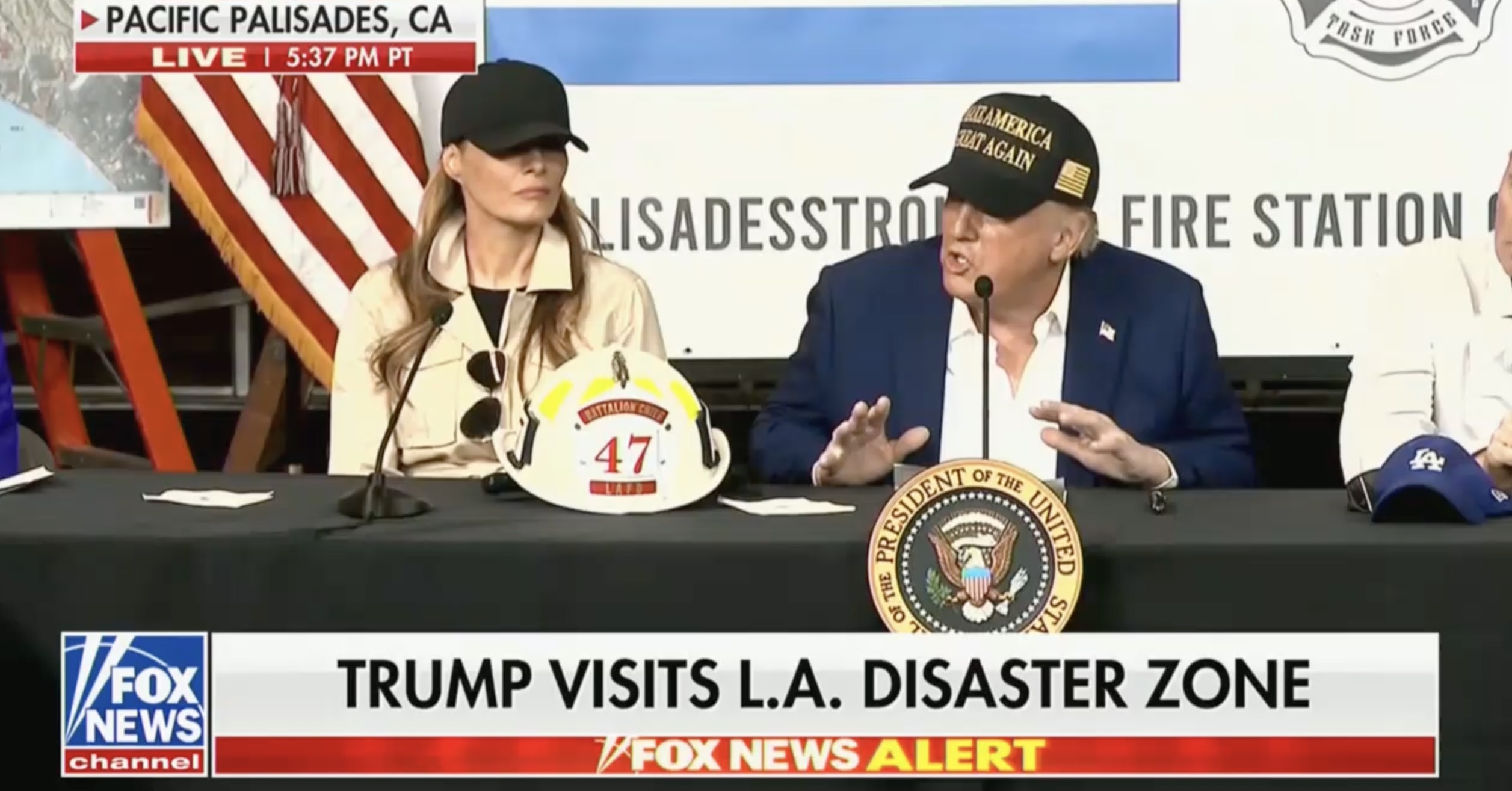 Trump Throws Down With Dem Brad Sherman at CA Fire Presser [Video]