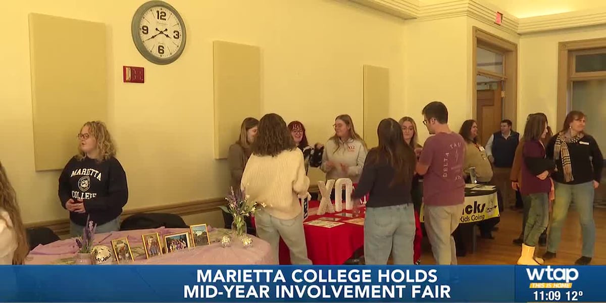 Marietta College holds new spring semester Student Involvement Fair [Video]