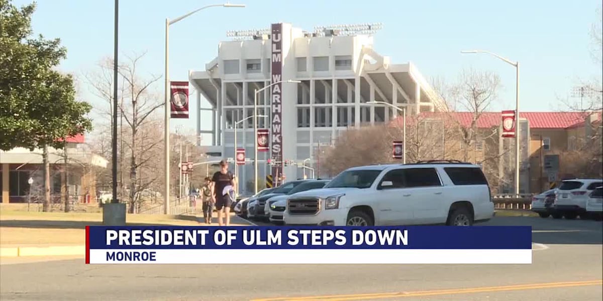 Serving as president has been remarkable: ULM President Dr. Ron Berry to step down [Video]