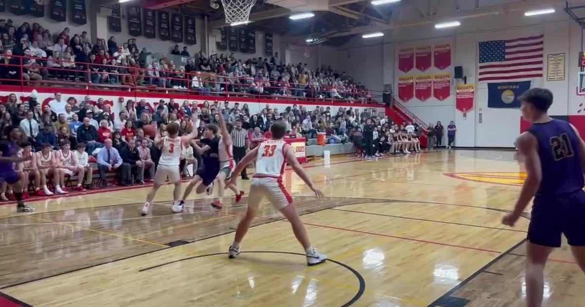 Missoula Sentinel freshman Beau O’Reilly hits a triple against Hellgate Friday night in Missoula. [Video]