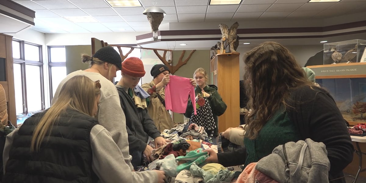 Johnson Co. Conservation free clothing swap saves 1,200 lbs of clothes from landfills [Video]